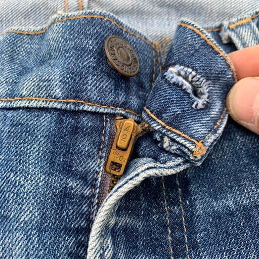 70's Levi's リーバイス 505 デニム 66前期 シングル 刻印5 42TALON ...