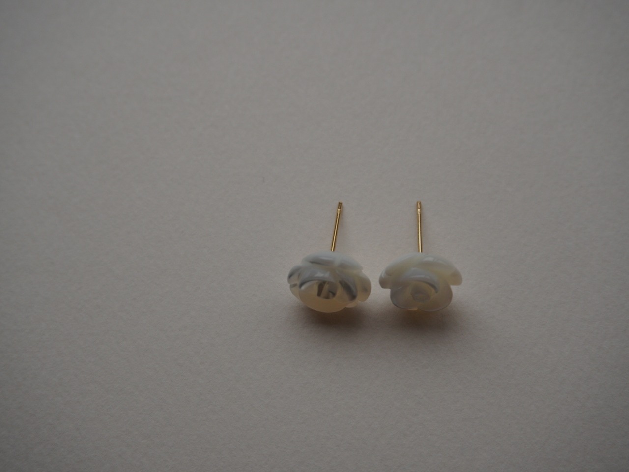 【 WAVE 】shell ROSE pierce (medium)