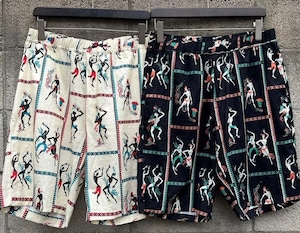 【NORTH NO NAME】ノースノーネイム “ Dancer Pattern “ Shorts メンズショートパンツ