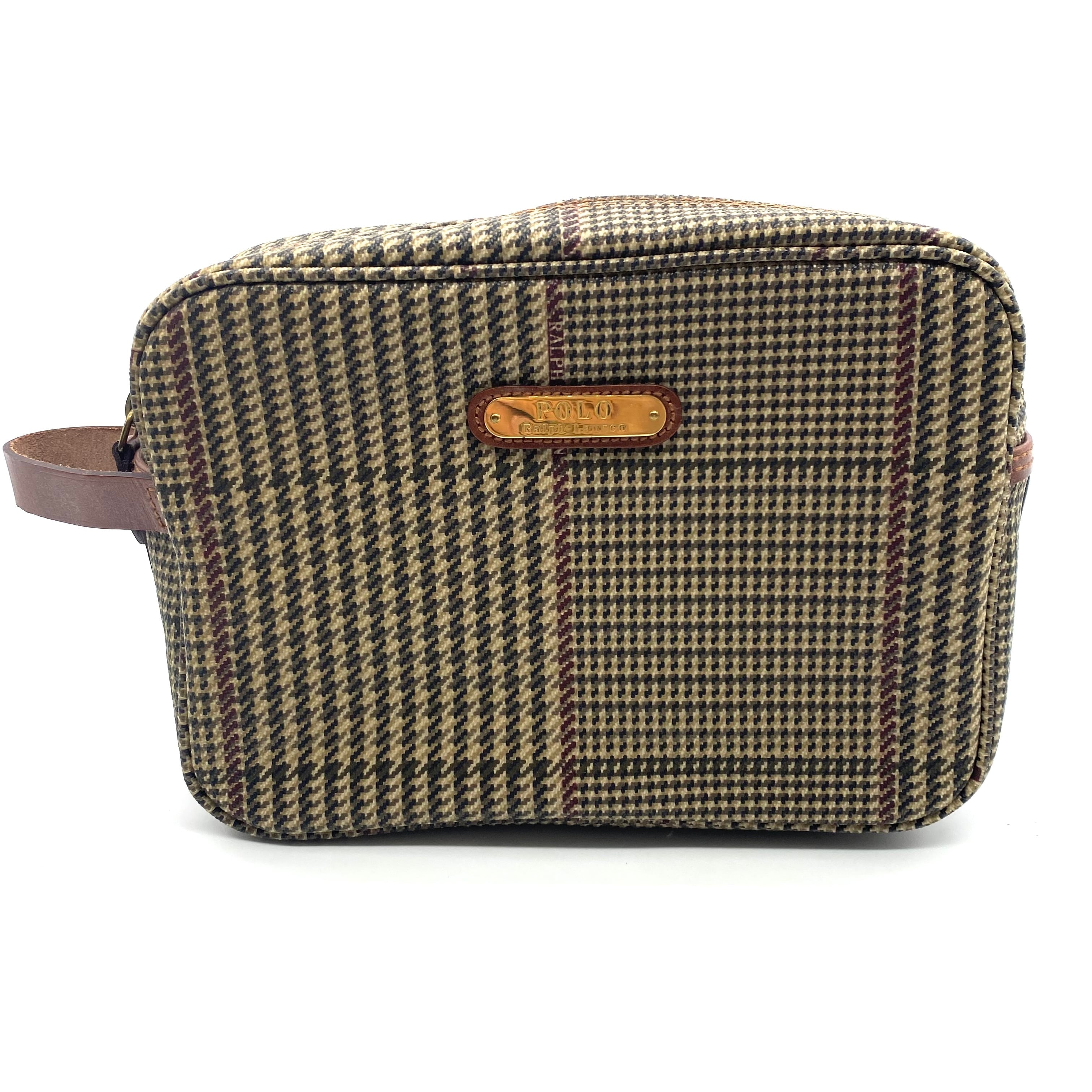 Polo Ralph Lauren Business bag Chidori Pattern / ポロ ラルフ Polo Ralph Lauren Business bag Chidori Pattern / ポロ ラルフ