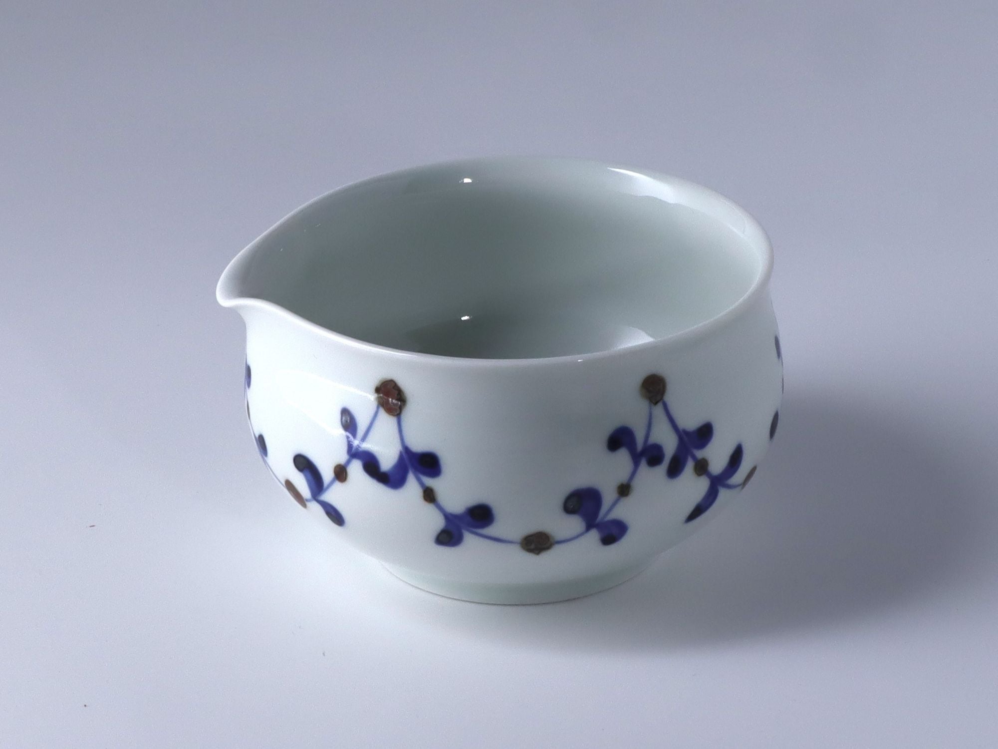 片口小鉢 跳ね唐草