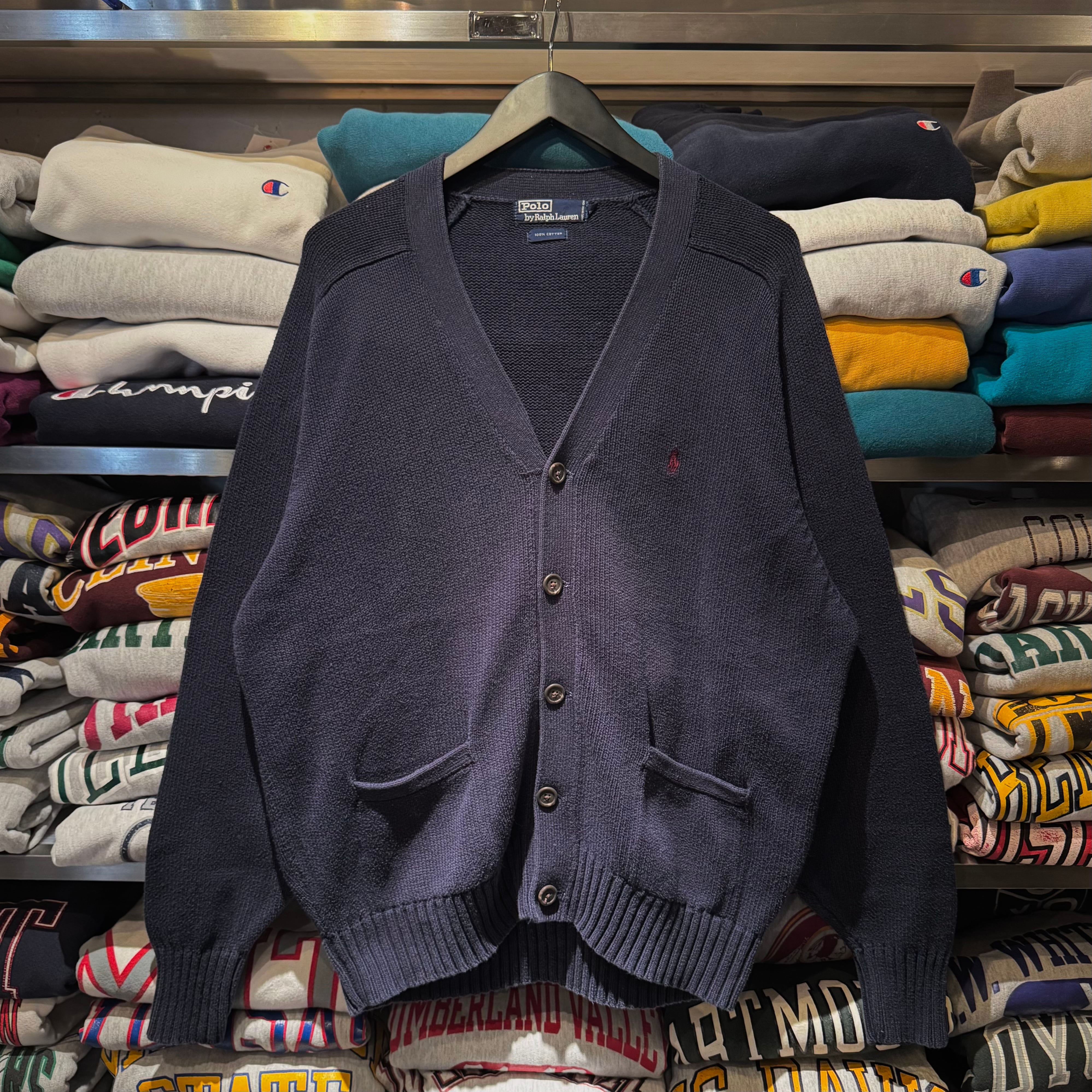 90s Ralph Lauren Cotton Knit Cardigan | BerBerJin / & BerBerJin