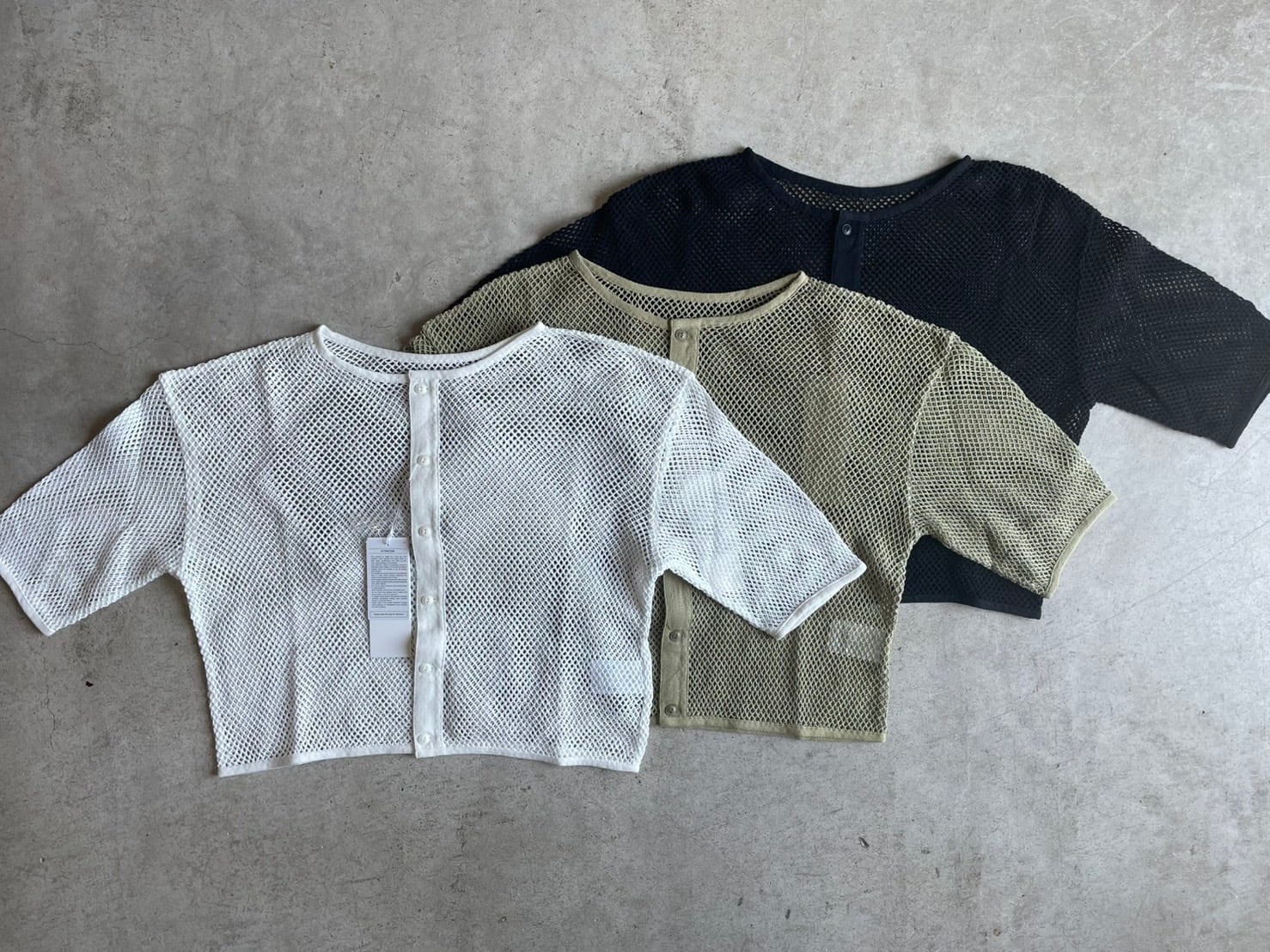 レディス JOHNBULL ジョンブル メッシュカーディガン ¥9900(税込
