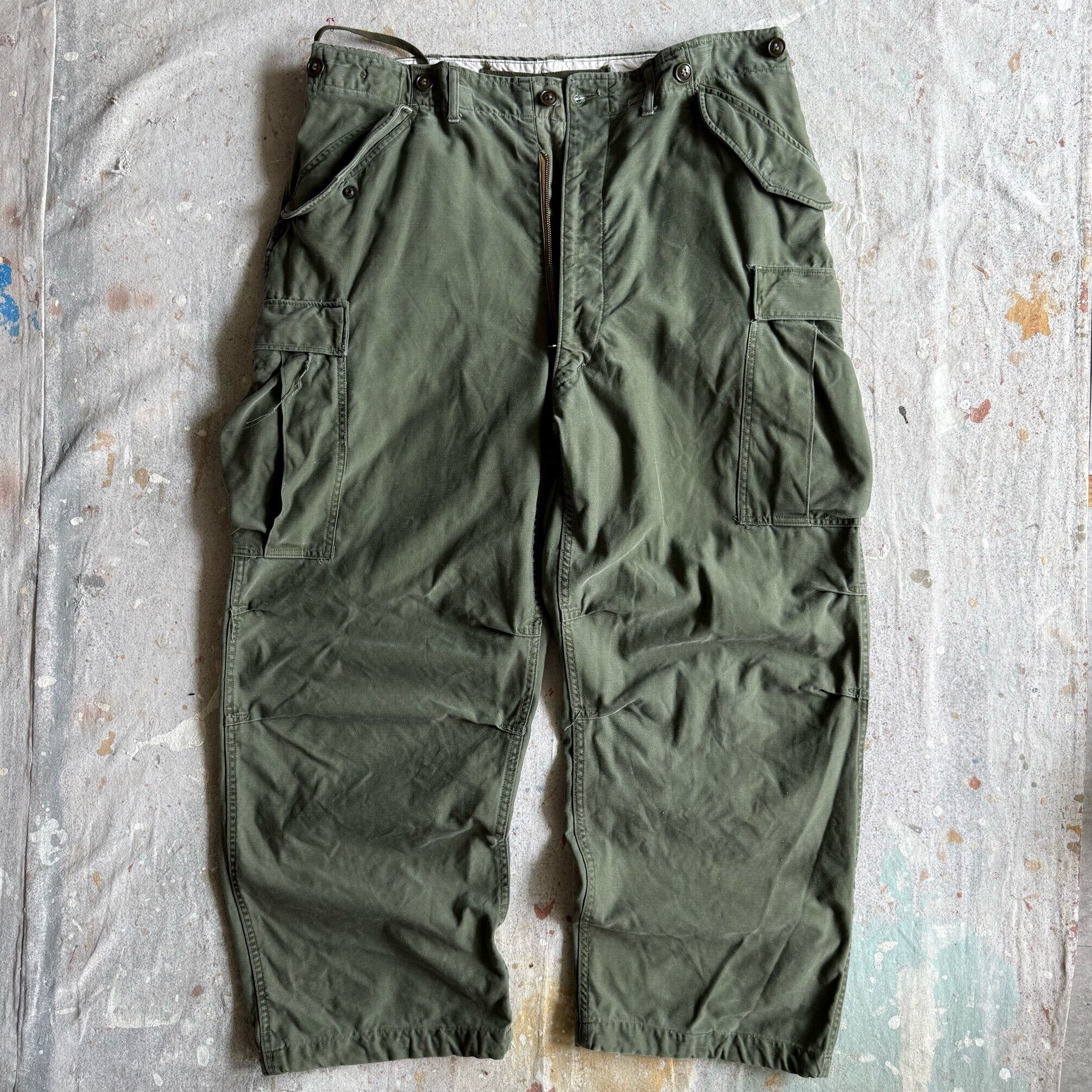 1950s USARMY M-51 Field Pants L-R Z34