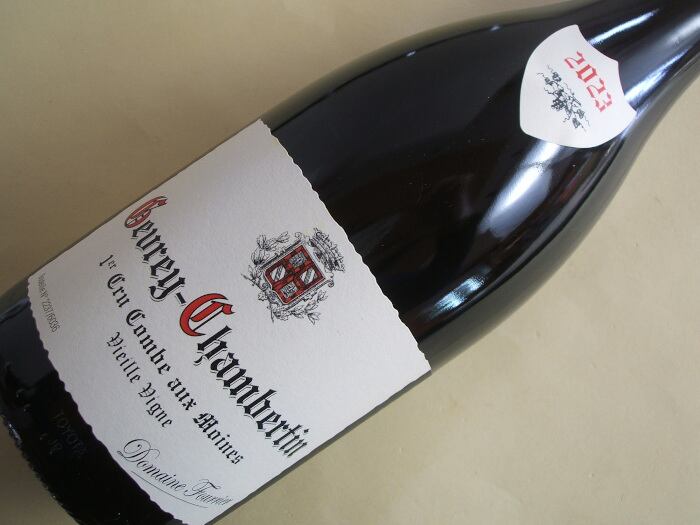 ジュヴレ・シャンベルタン 1級 コンブ・オ・モワンヌ ヴィエーユ・ヴィーニュ 2023年 フーリエ