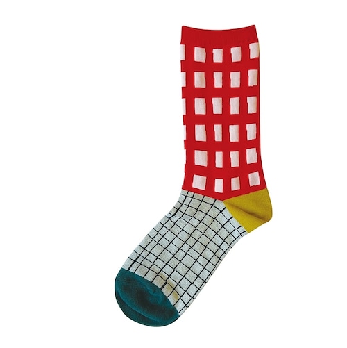 【Goma】靴下「Koushi Red」