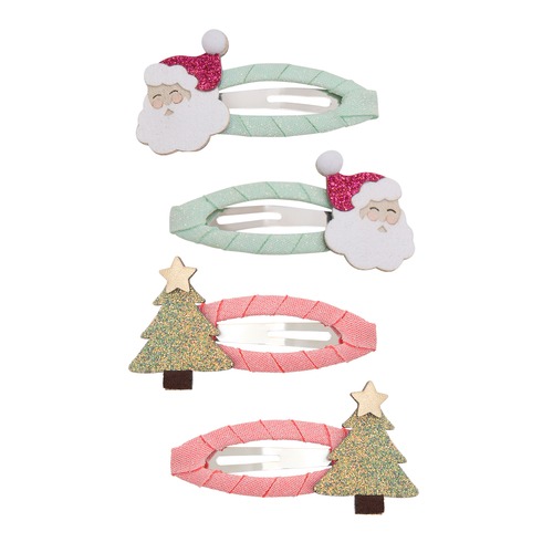 Santa and christmas tree hair clips_192121 23