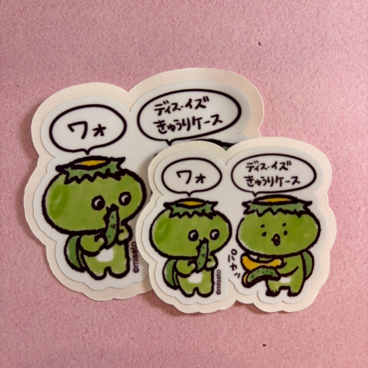 【かっぱーズ】ステッカー(2枚入り)