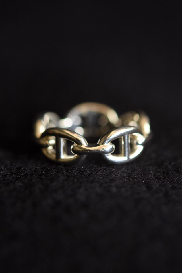 IORI／"HERMES" ring／chaine dancre enchainee PM