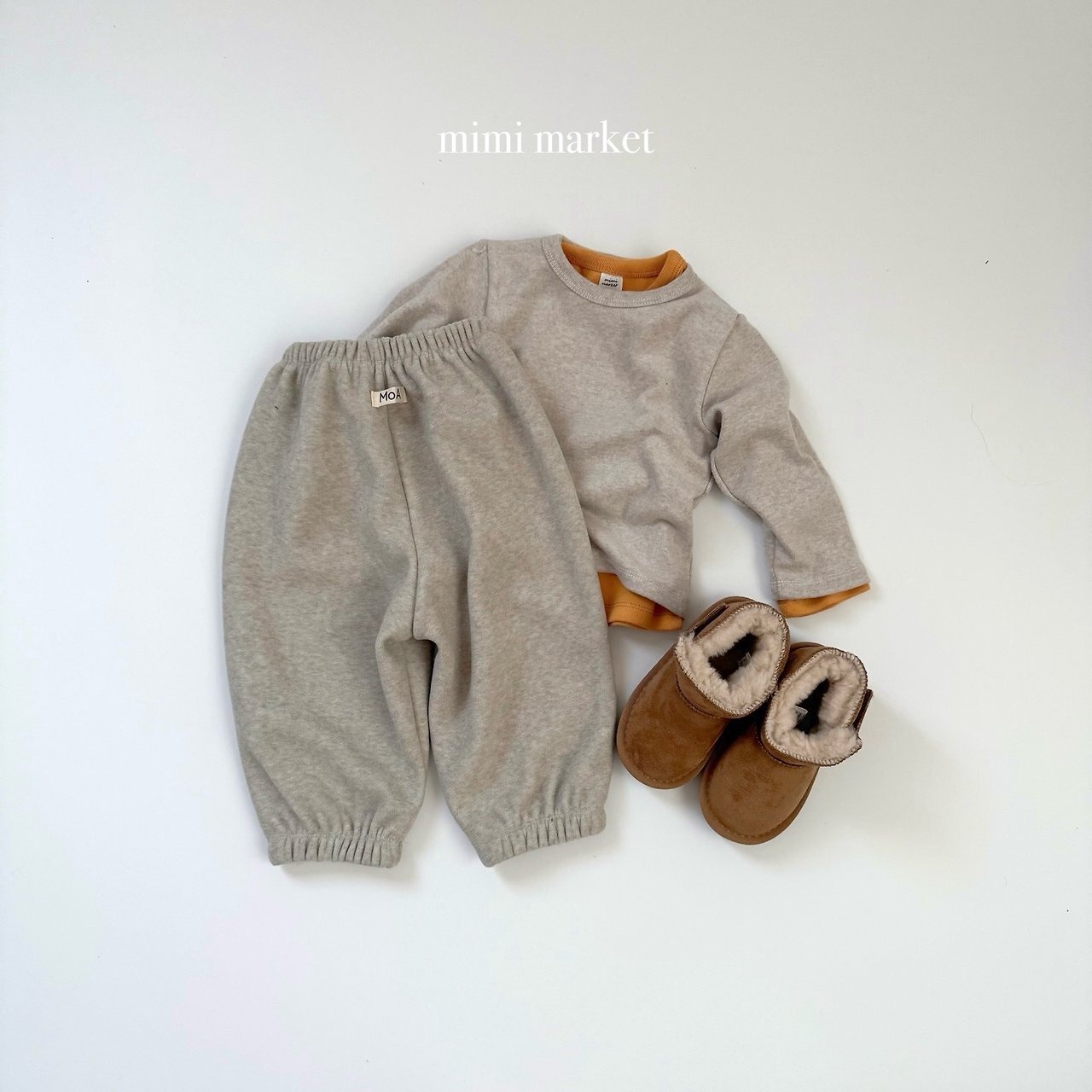 ミミマーケット / mimimarket / ピーチラッパT / 韓国子供服 / キッズ / 26winter〖取寄〗*S~L*