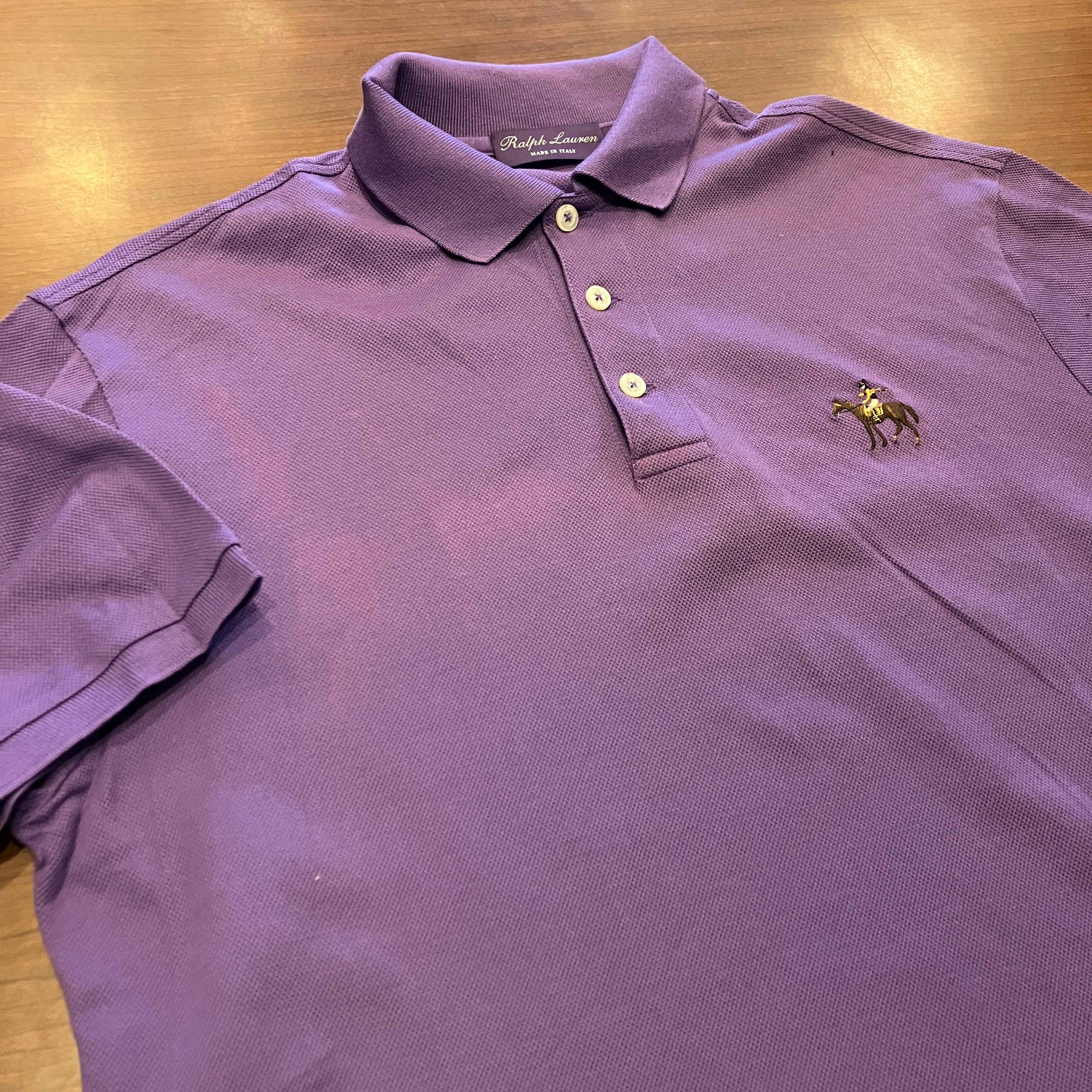 RALPH LAUREN PURPLE LABEL POLO SHIRT PURPLE | safarionline