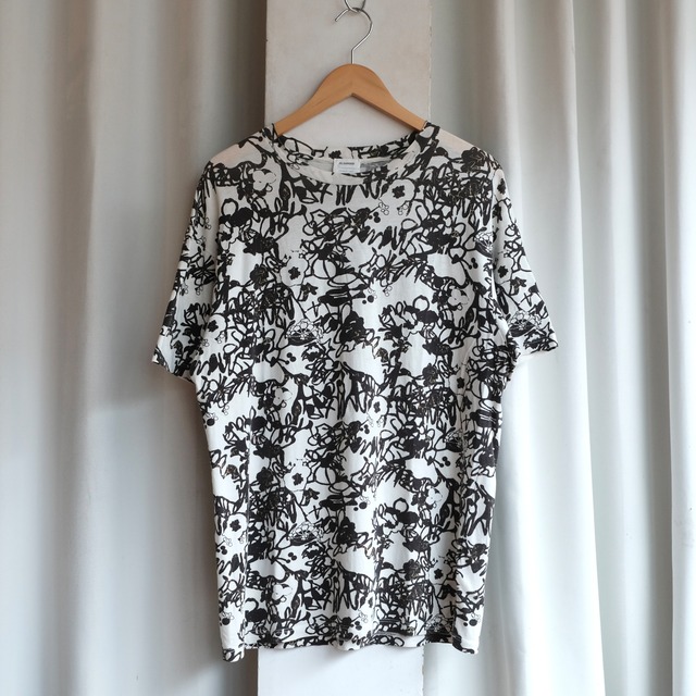 JIL SANDER AMY KAO FLOWER PRINT T-SHIRT