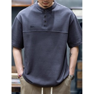 ヴィンテージヘンリーネックシャツ 10164