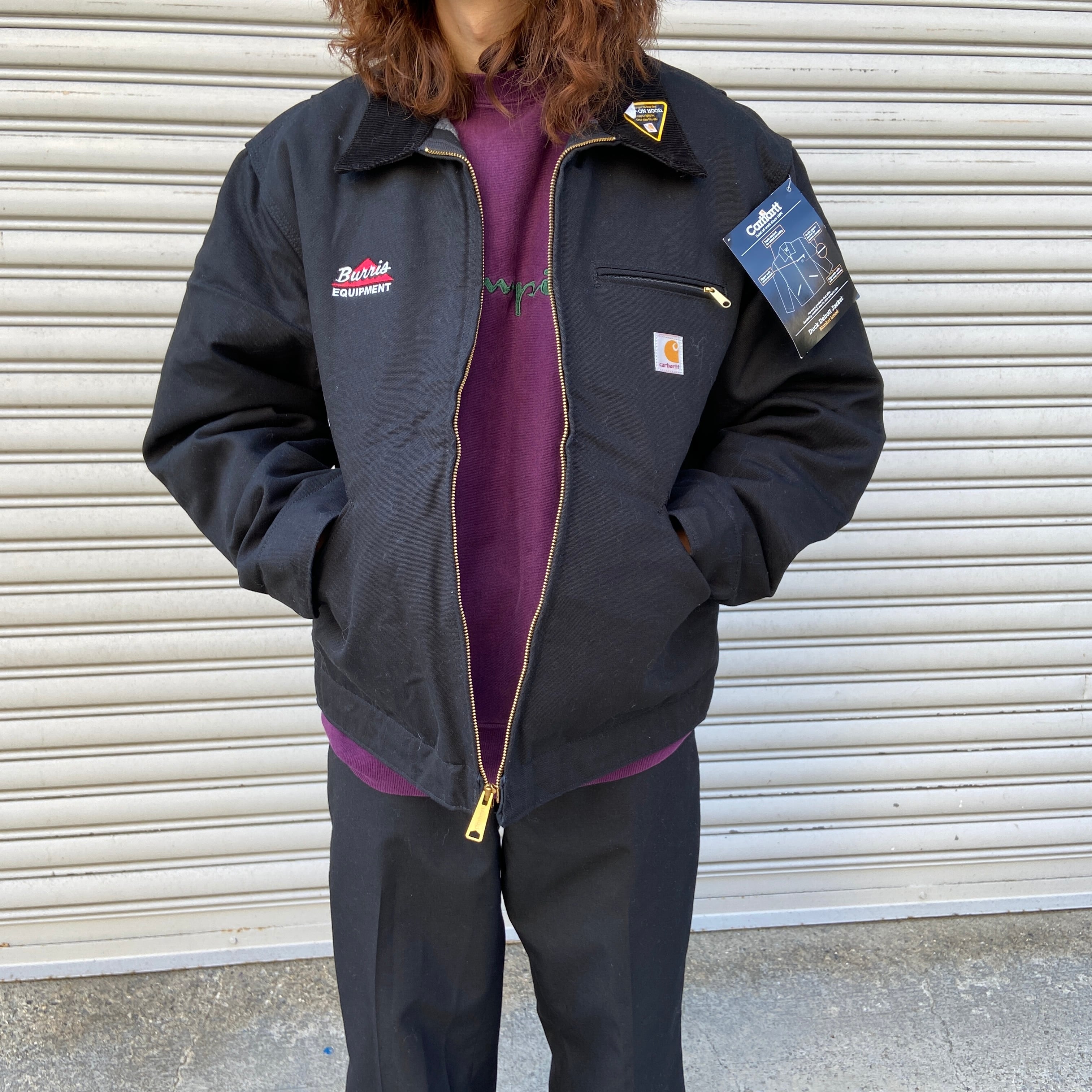 （希少）90s USA製 Carhartt デトロイトジャケット デッドストック