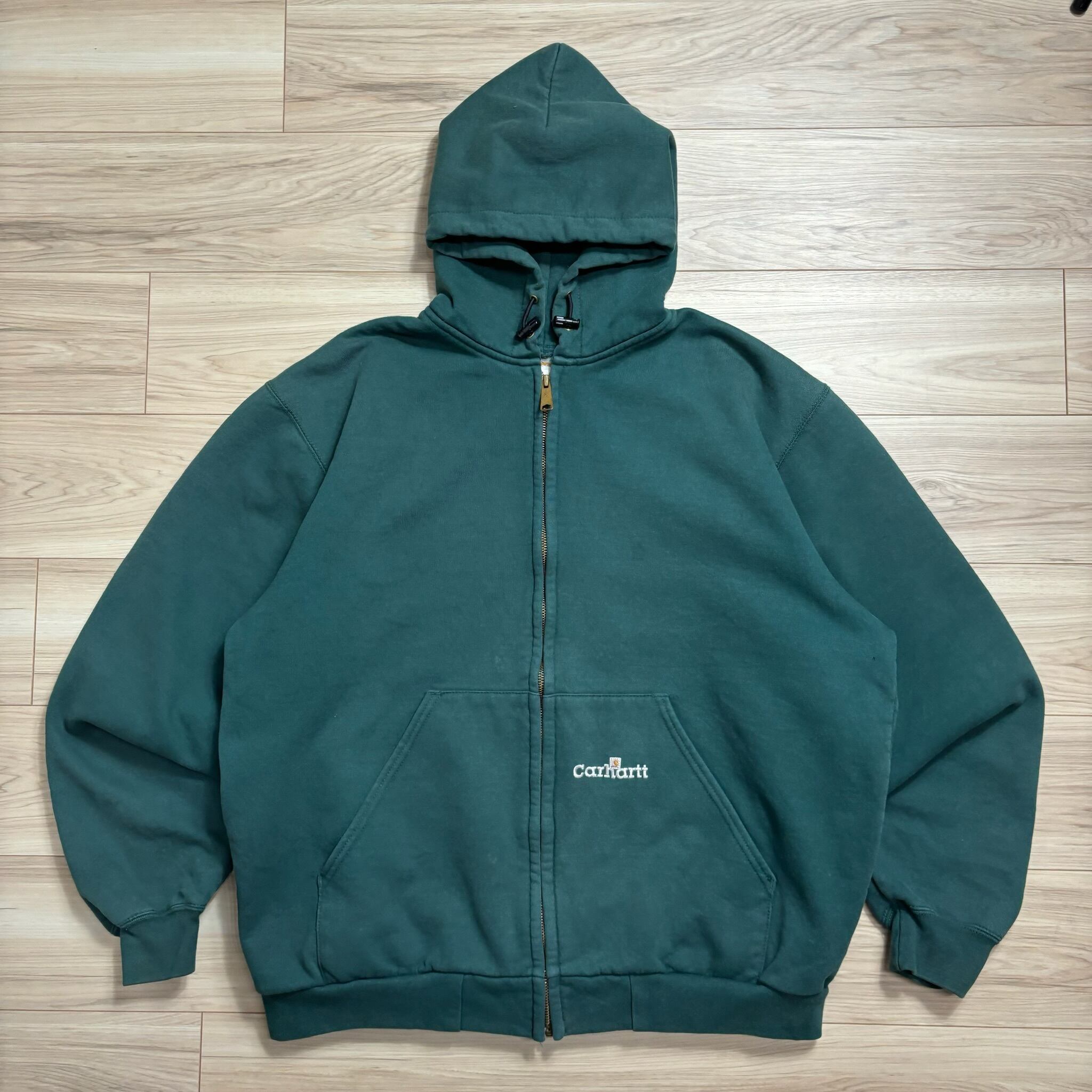 Carhartt 90s vintage パーカー サーマル裏地 ダブルフェイス