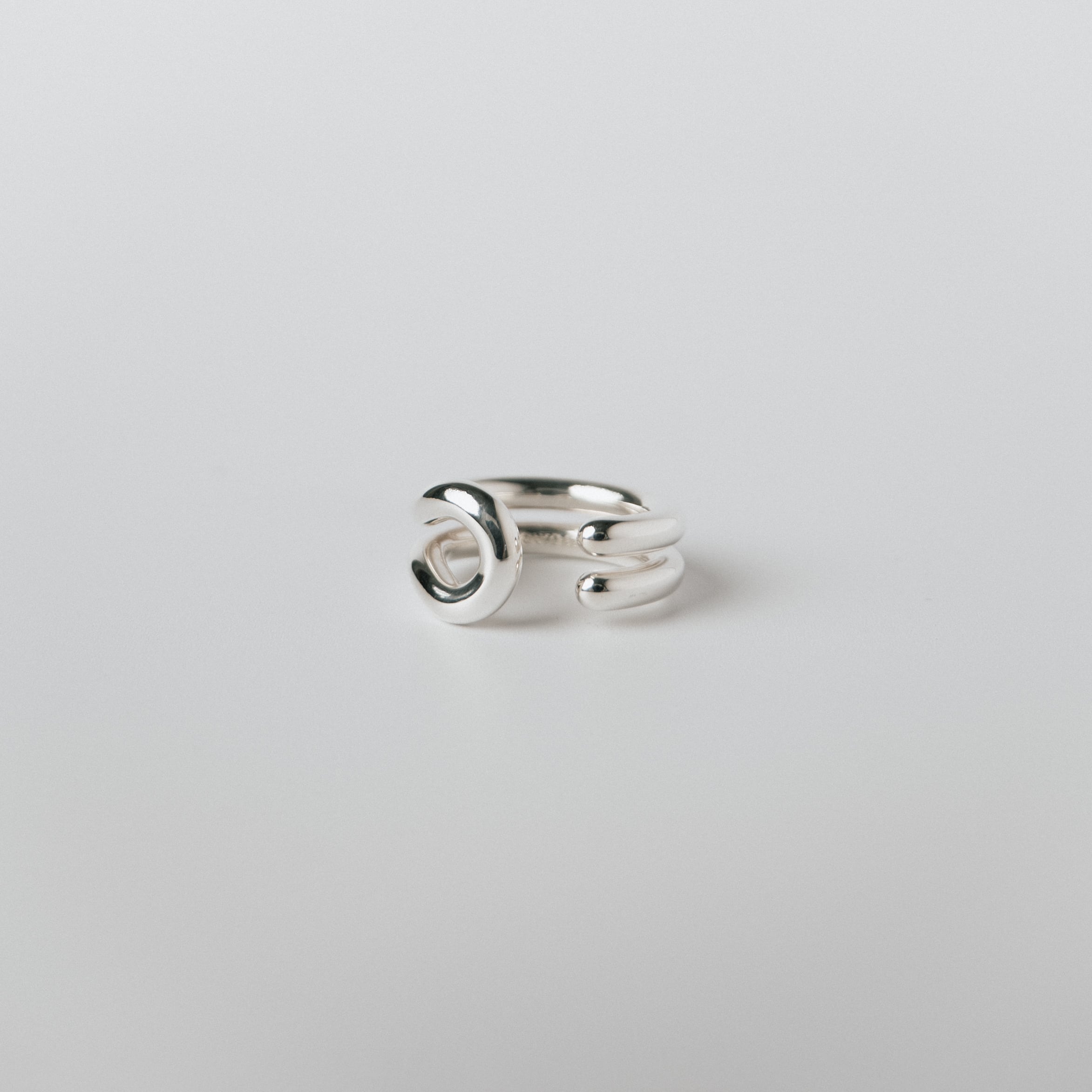 aura ] silver925 wide pinky ring | aura