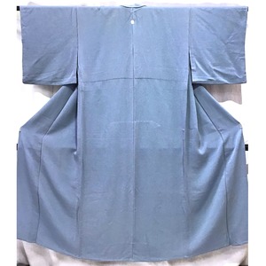 着物・色無地・一つ紋・単衣・青系地・No.200701-1809・梱包サイズ80