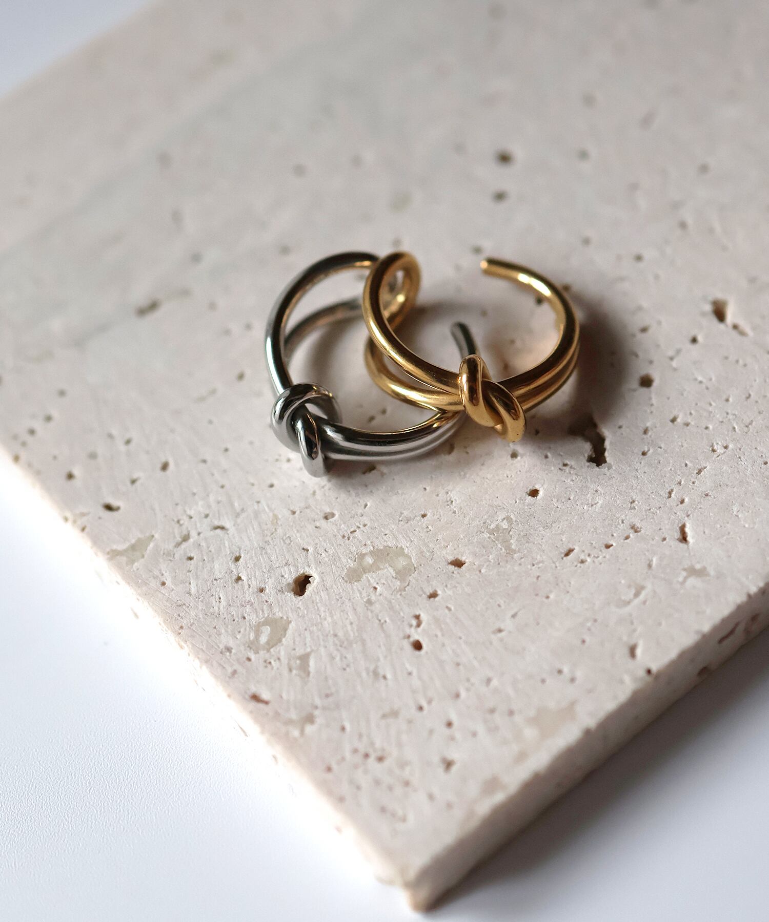 ノットバランスリング(316L サージカルステンレス 金属アレルギー対応)