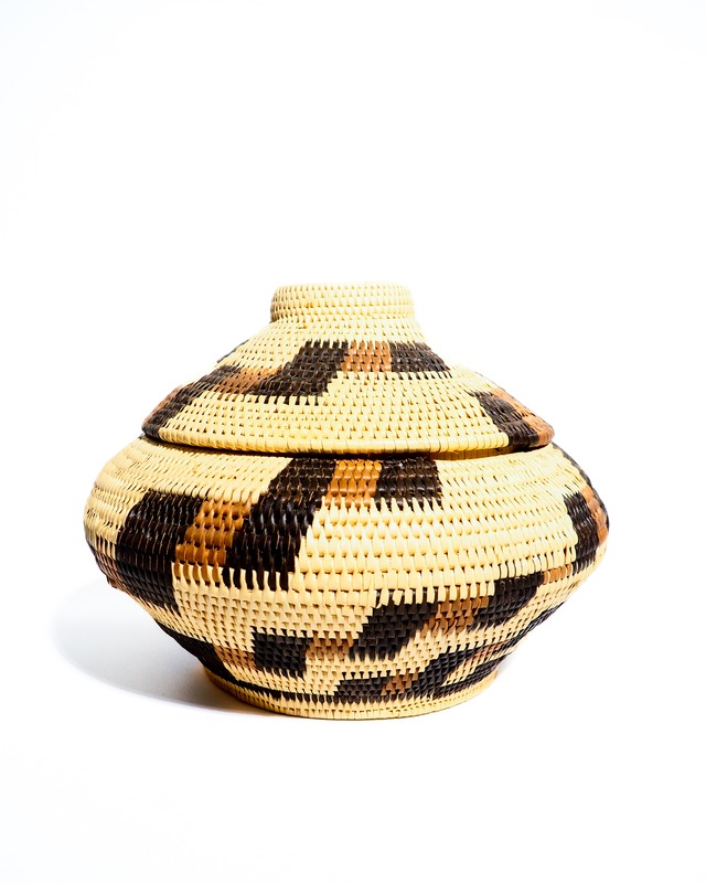 Lombok big basket with Lid