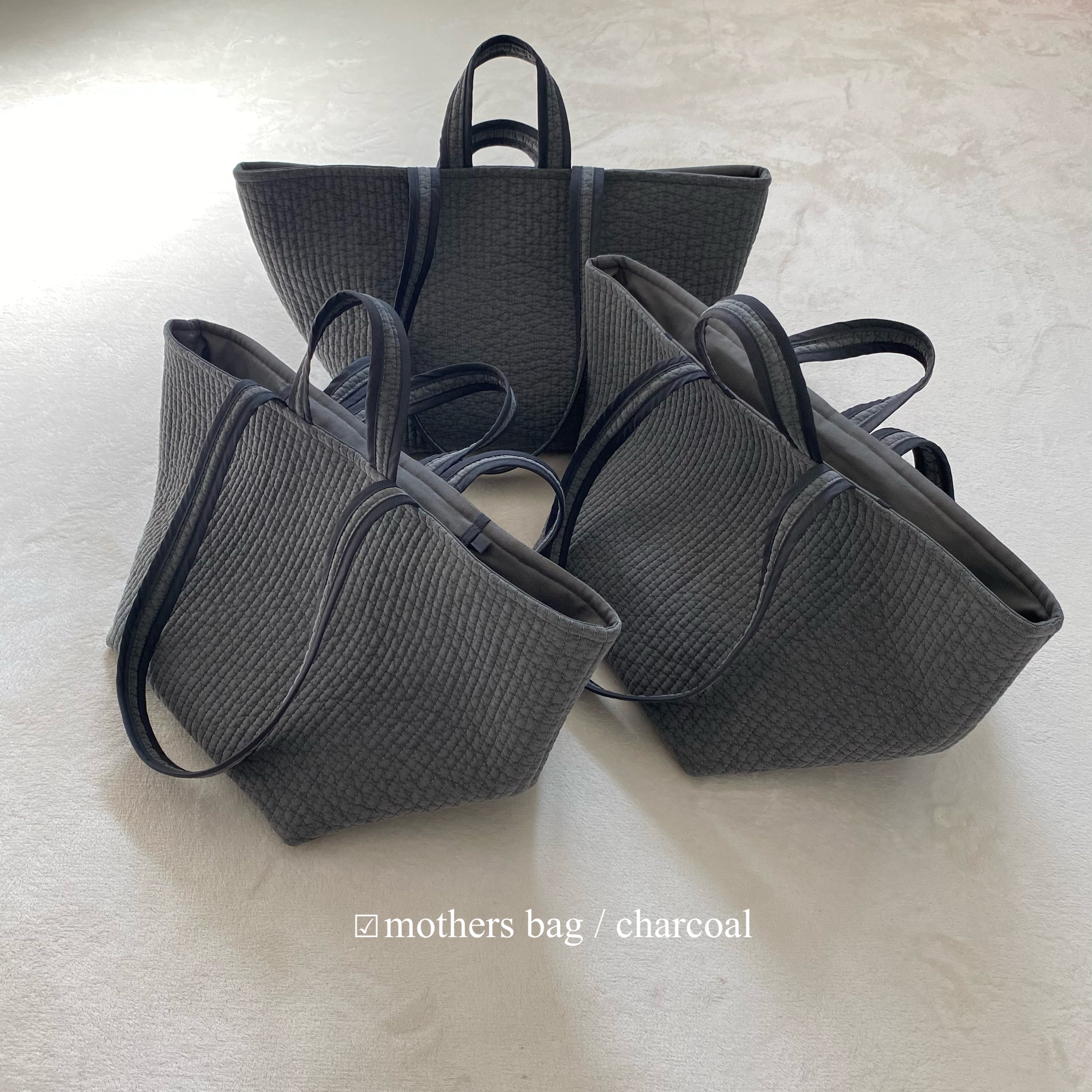 【送料無料】入園入学3点セット（さくらんぼグレー） 送料無料】入園入学3点セット（さくらんぼグレー） | Pay ID