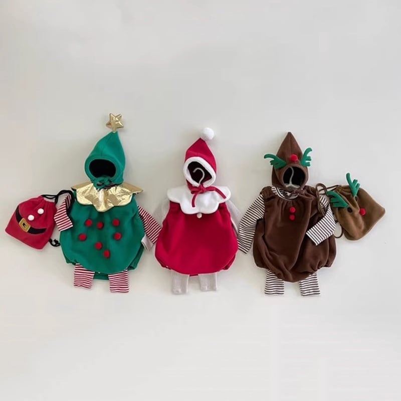 【NEW】2024新作 クリスマス可愛いロンパース