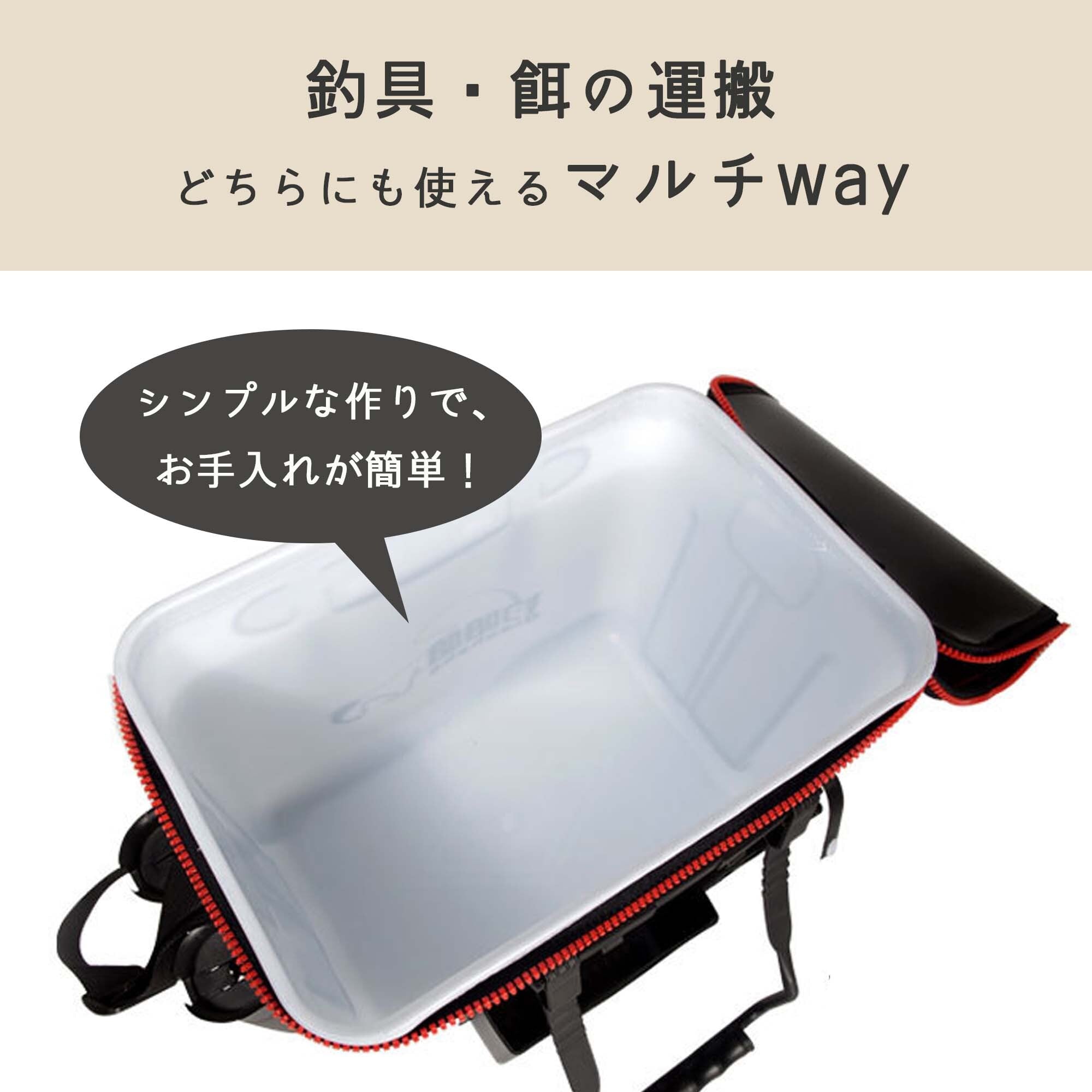 アウトドア バッカン タックルバッグ フィッシングバッグ EVA ロッド