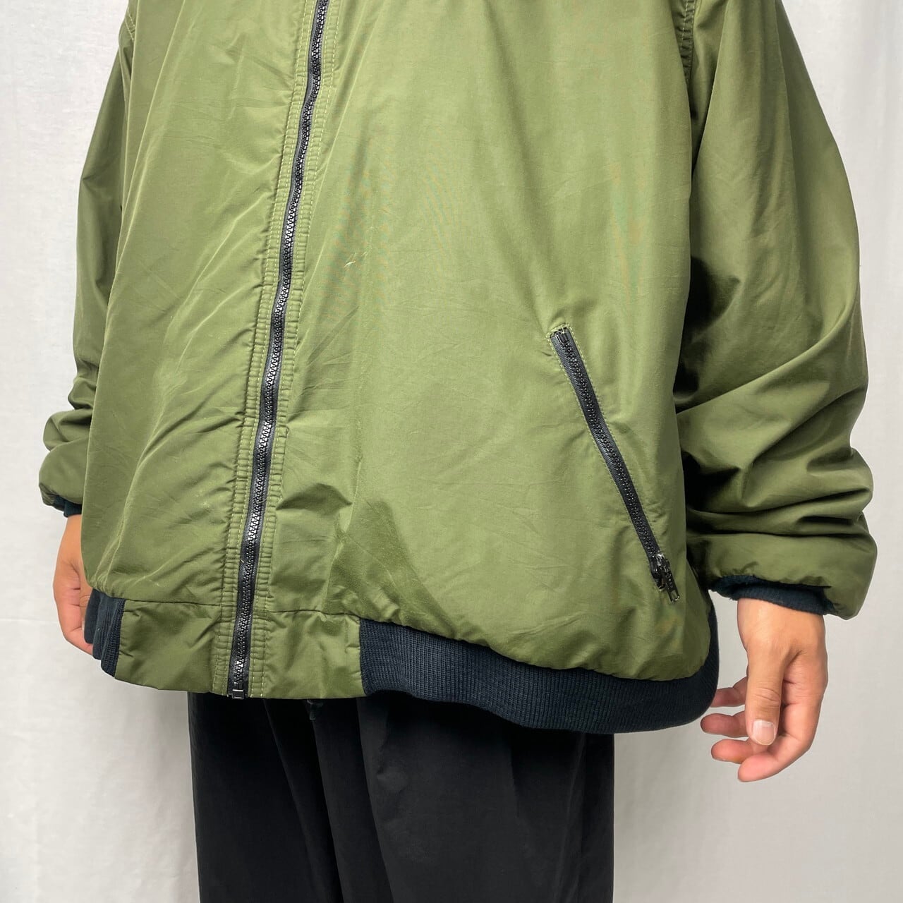 80年代 L.L.Bean エルエルビーン カタディンロゴ WARM-UP JACKET 80年代 L.L.Bean エルエルビーン カタディンロゴ WARM-UP JACKET