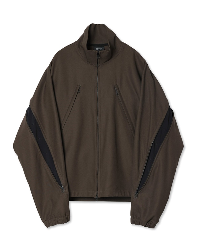 ROTOL "Cotton Serge Ventilatied Blouson 〔BROWN〕"