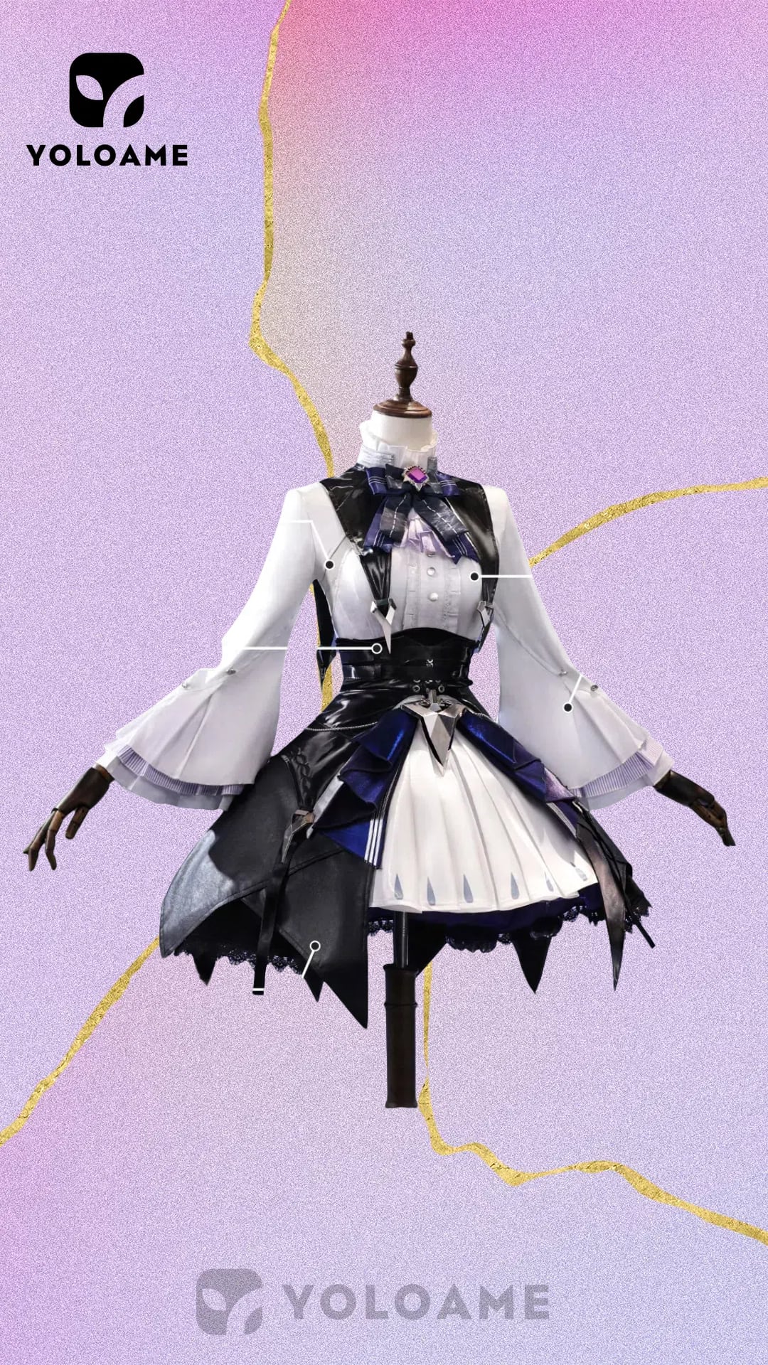 ゼンレスゾーンゼロ ビビアン コスプレ衣装【三分妄想 1/3Delusion正規