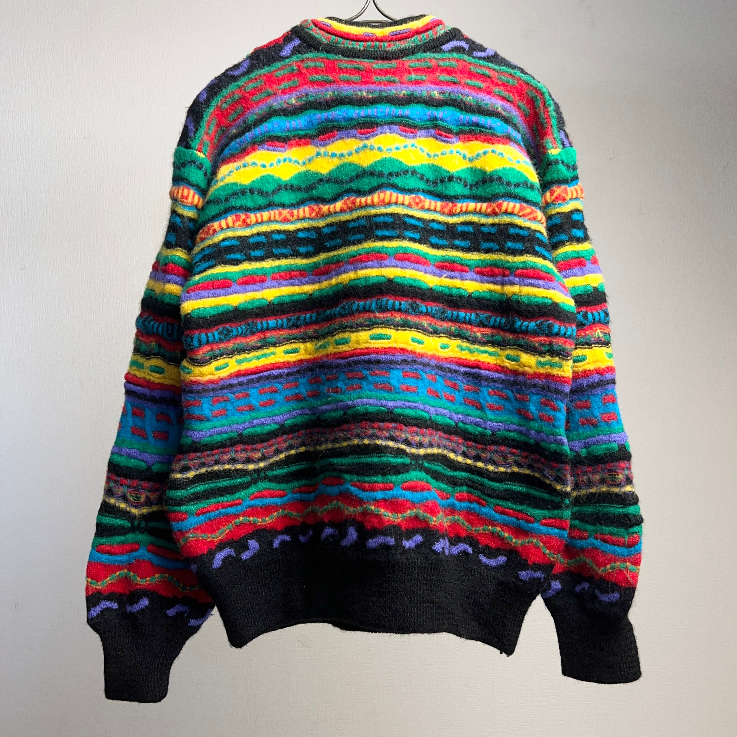 OLD COOGI 3D Acrylic Knit   クージー 3Dニット