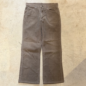 1980s LEVI'S 517-1529 CORDS PANT BROWN