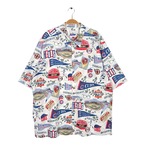 レインスポーツ レインスプーナー MLB シカゴカブス アロハシャツ 半袖シャツ REYN SPORTS 大リーグ CHICAGO CUBS サイズXXL CD0159