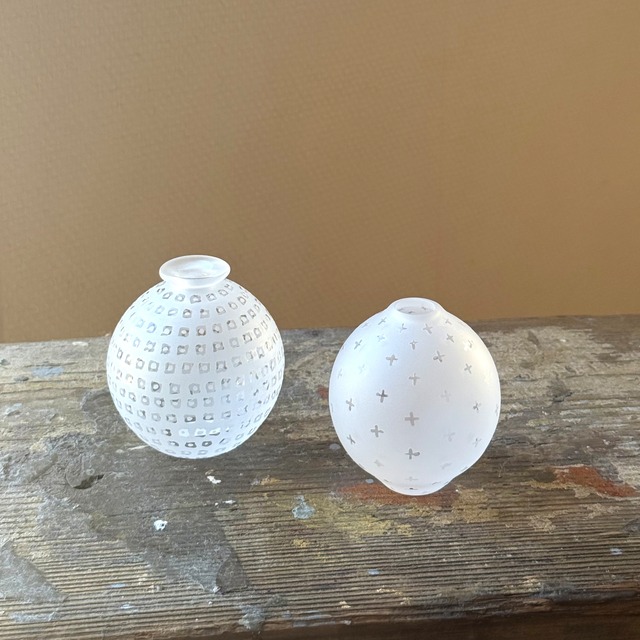 山崎 雄一　一輪挿しS    pebble クリア