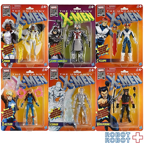 レトロ マーベルレジェンド X-MEN アンキャニー 6体セット