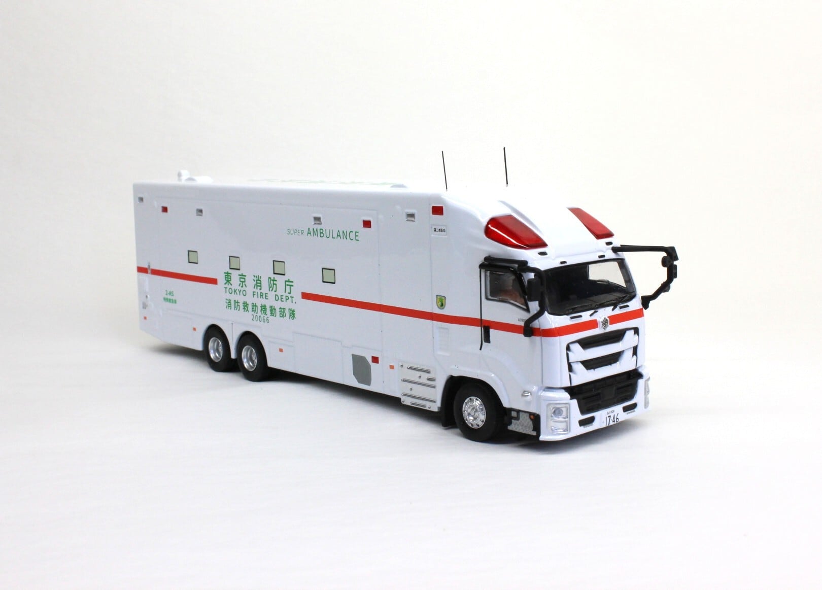 ACTCAR 東京消防庁 消防救助機動部隊 アクトカー ACT0005 いすゞ ACTCAR 1/64スケール 東京消防庁 スーパーアンビュランス 消防救助機動