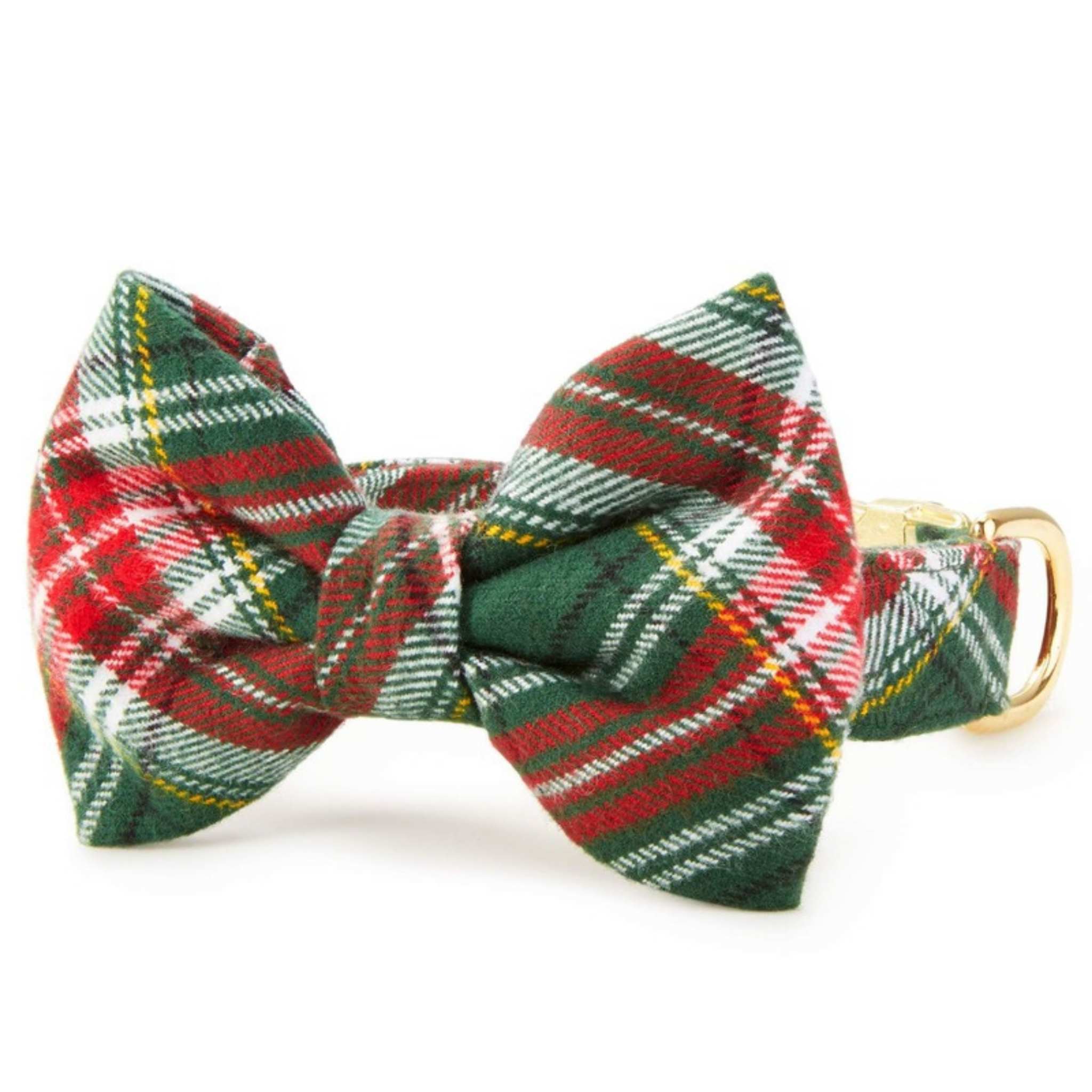 日本初上陸!【The Foggy Dog(ザ フォギー ドッグ)】ホーリージョリー グリーンタータンチェック フランネル 蝶ネクタイ /Holly Jolly Plaid Flannel Bow Tie Collar