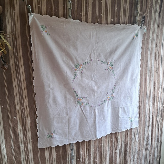 ヨーロッパ 刺繡クロス used [507064]