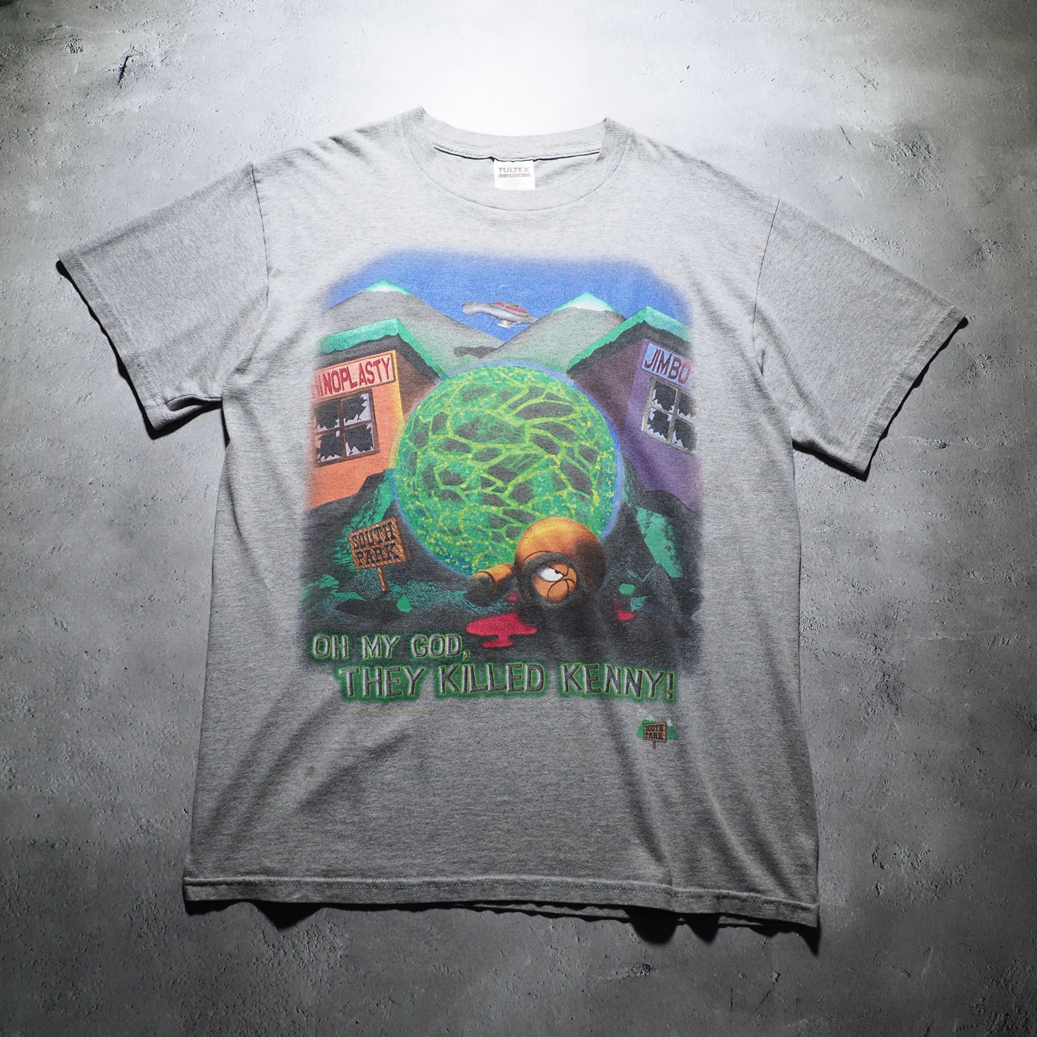 1998s ” SOUTH PARK Kenny ” printed vintage SS Tee