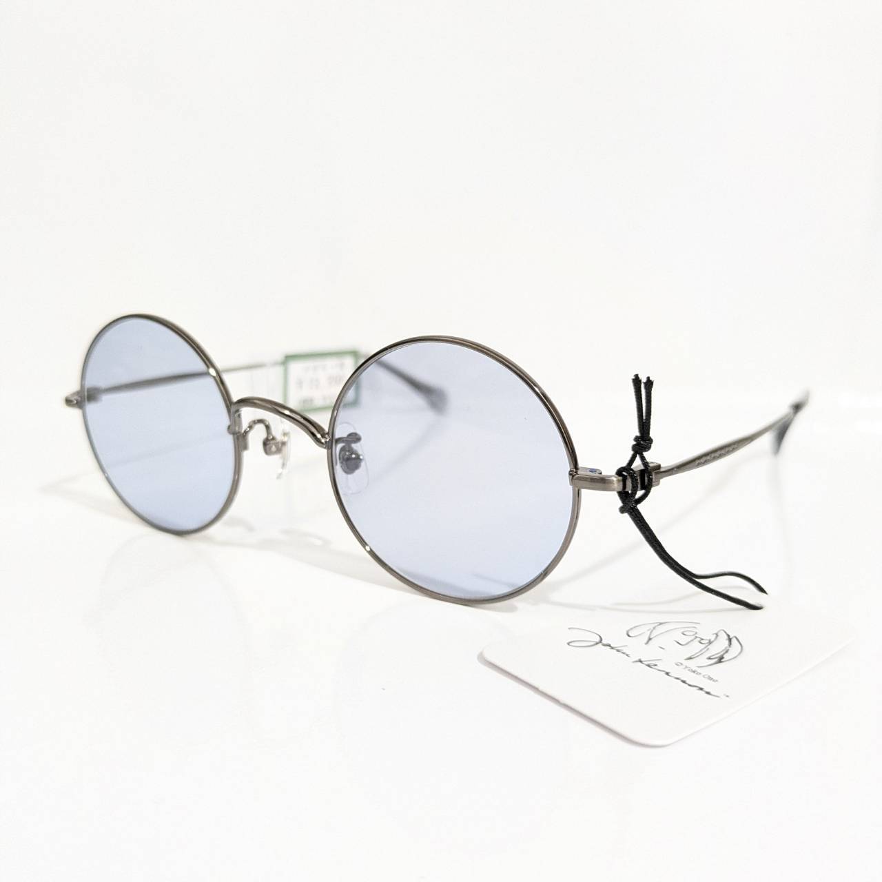 【John Lennon】ラウンドメタルフレーム アンティークシルバー