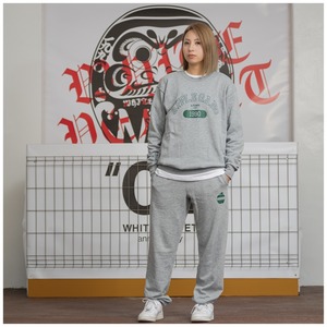 毒林檎ワイドスウェットパンツ