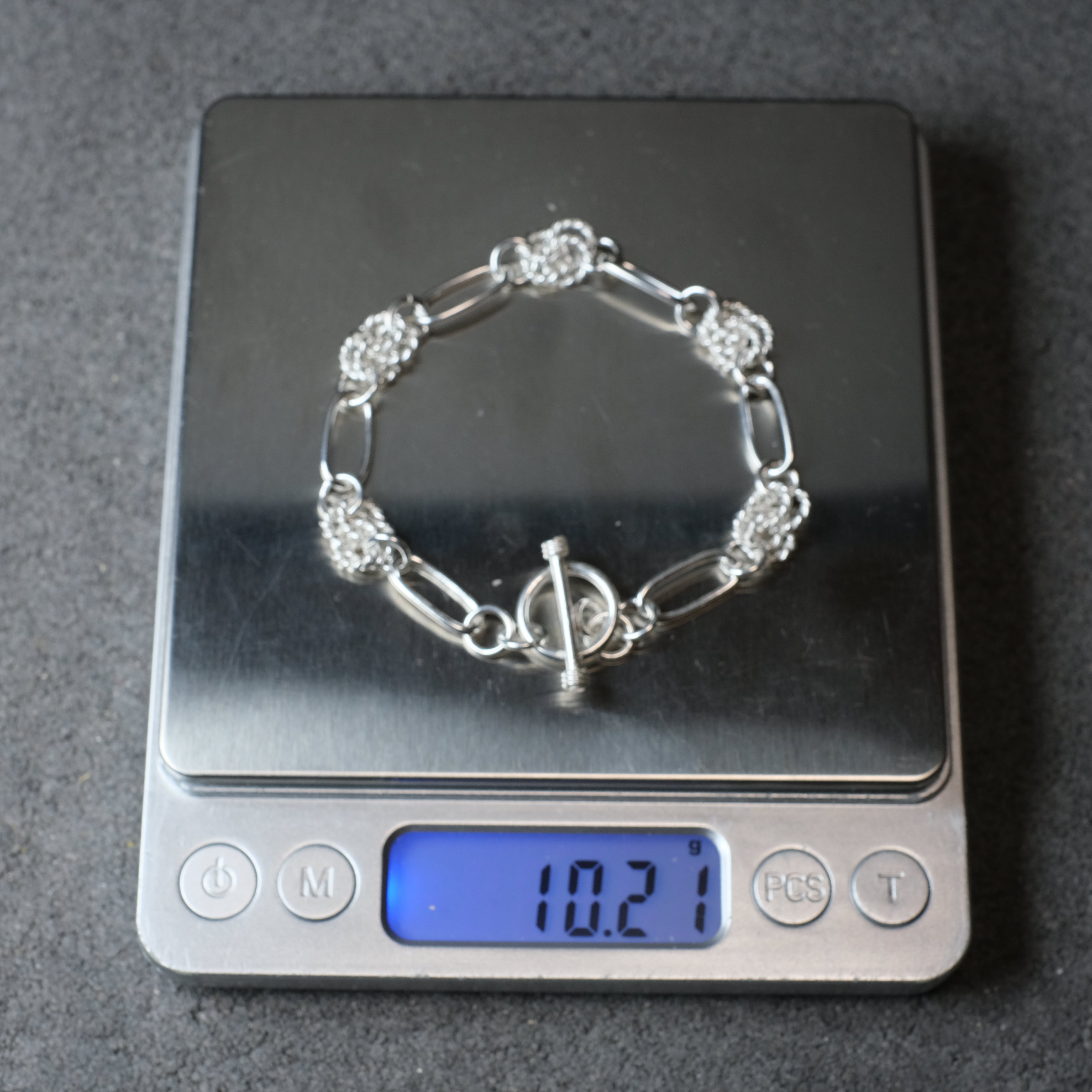 メキシコ タスコ製 シルバー925 Silver フープデザインブレスレット