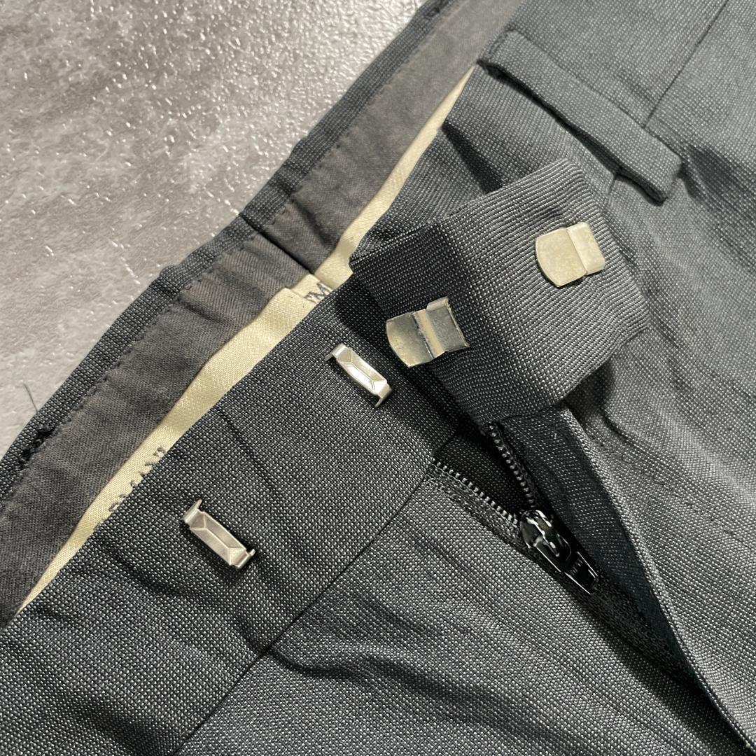 90s EMPORIO ARMANI イタリア製 black slacks | ib2