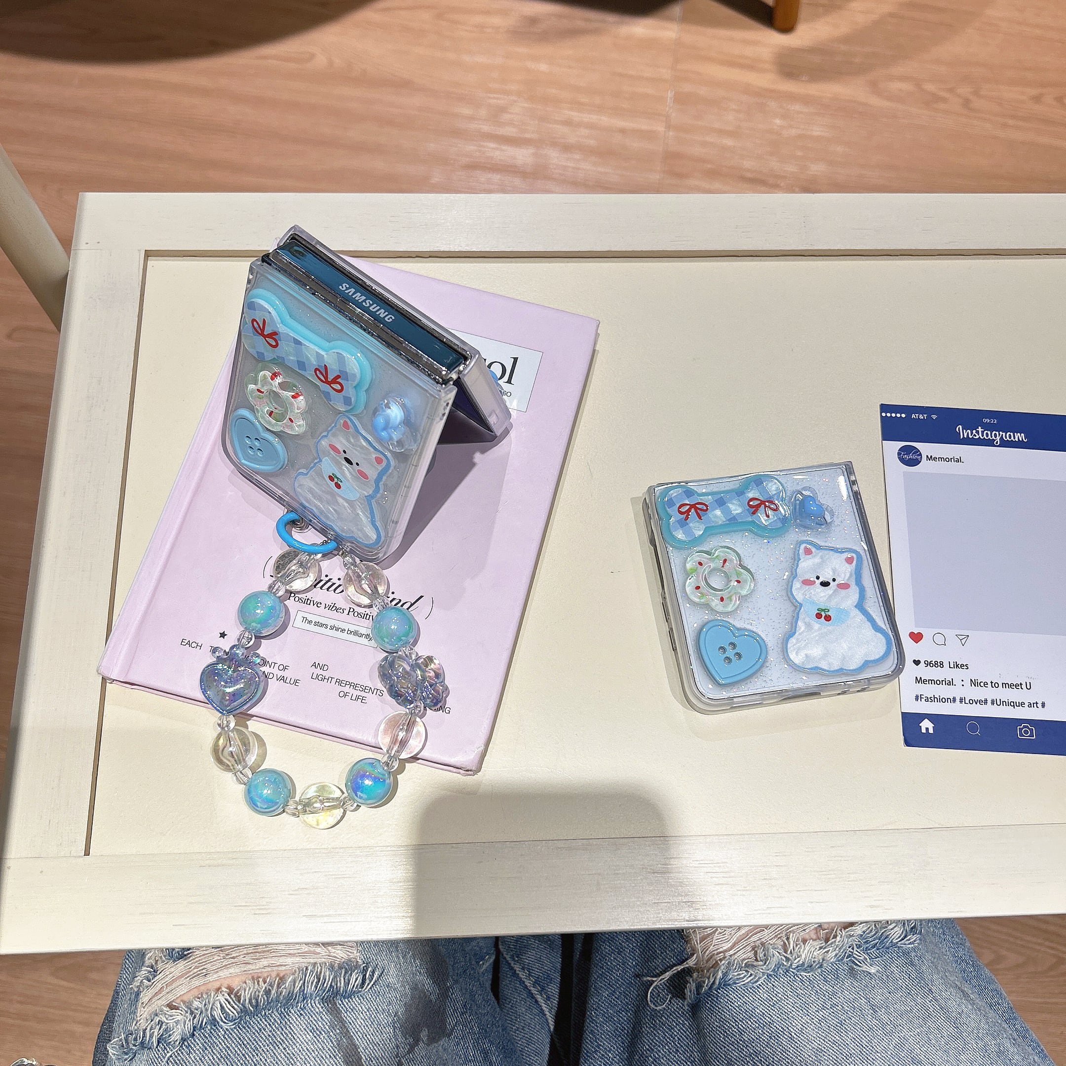 ワンちゃん 透明感 Galaxy Z Fold7/6/5/4 Galaxy Z Flip7/6/5/4/3