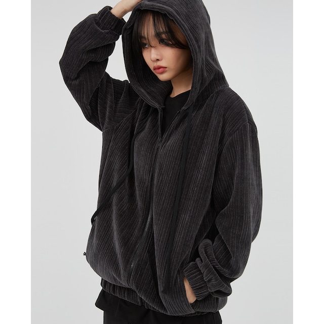 [RAUCOHOUSE] vintage mood velvet hood zip-up 正規品 韓国ブランド 韓国ファッション 韓国通販 韓国代行 ニット (nb) bz20111401