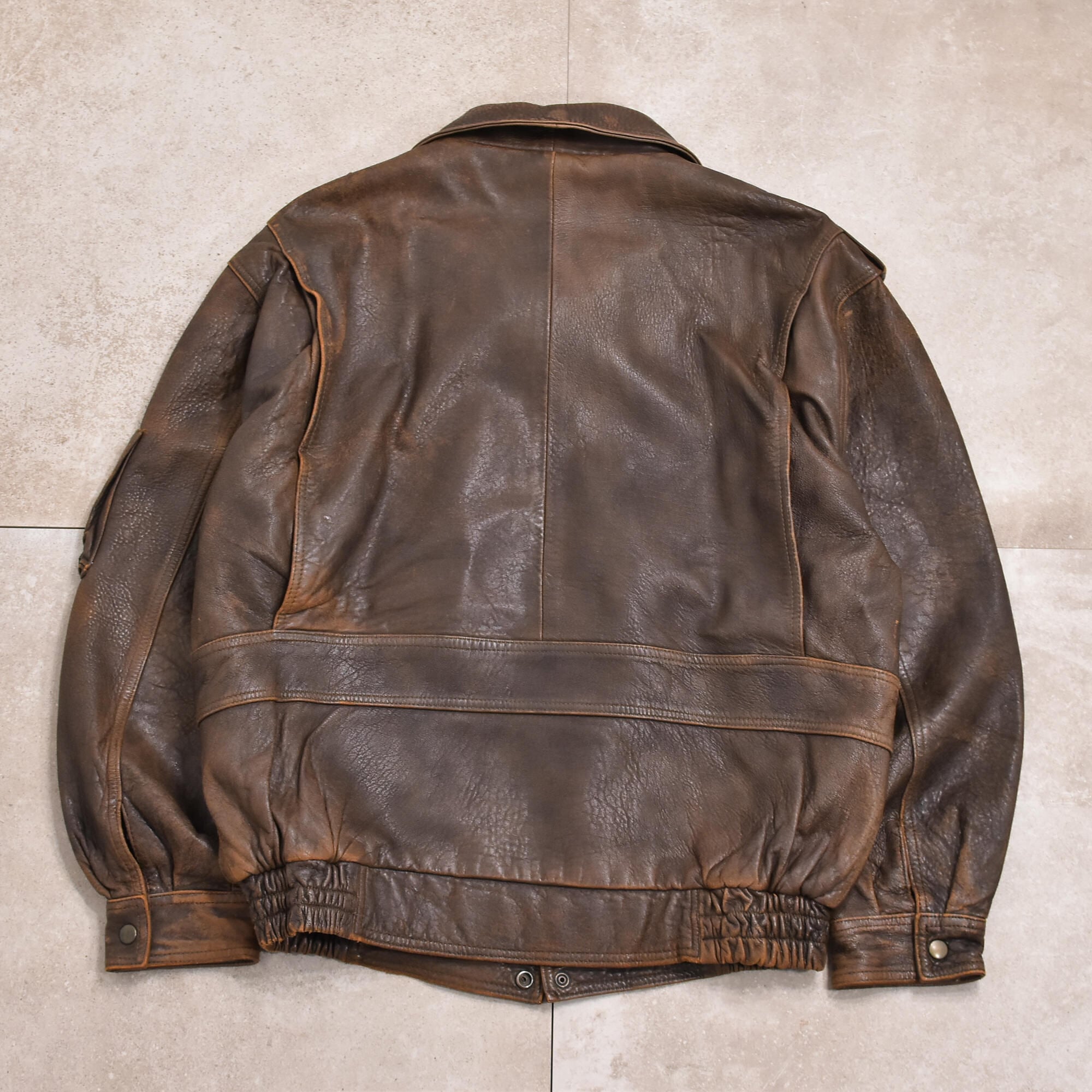 80~90s A-2 type leather blouson | 古着屋 grin days memory 【公式 80~90s A-2 type leather blouson | 古着屋 grin days memory 【公式