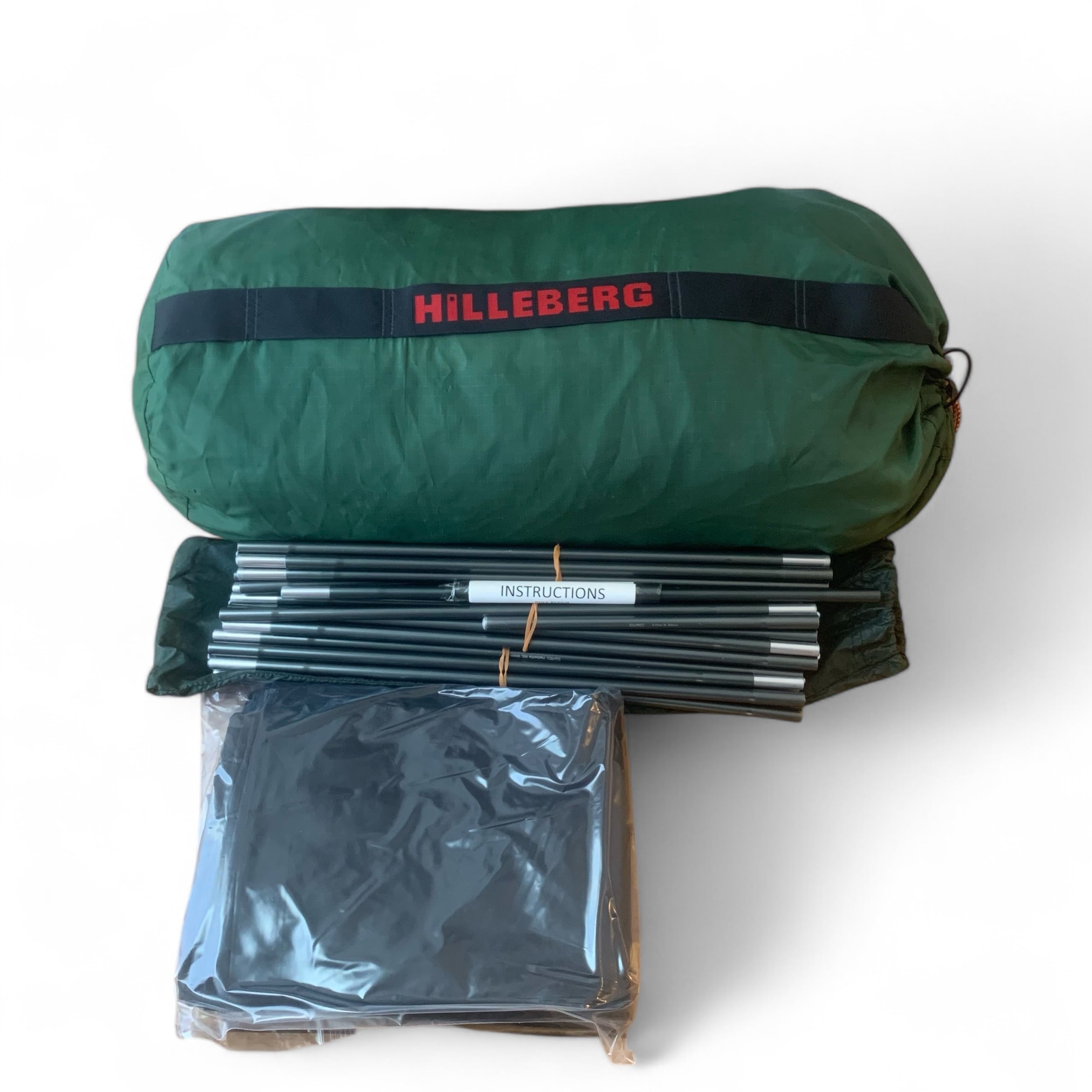 HILLEBERG ヒルバーグ ケロン4GT フットプリント付 keron4GT グリーン 