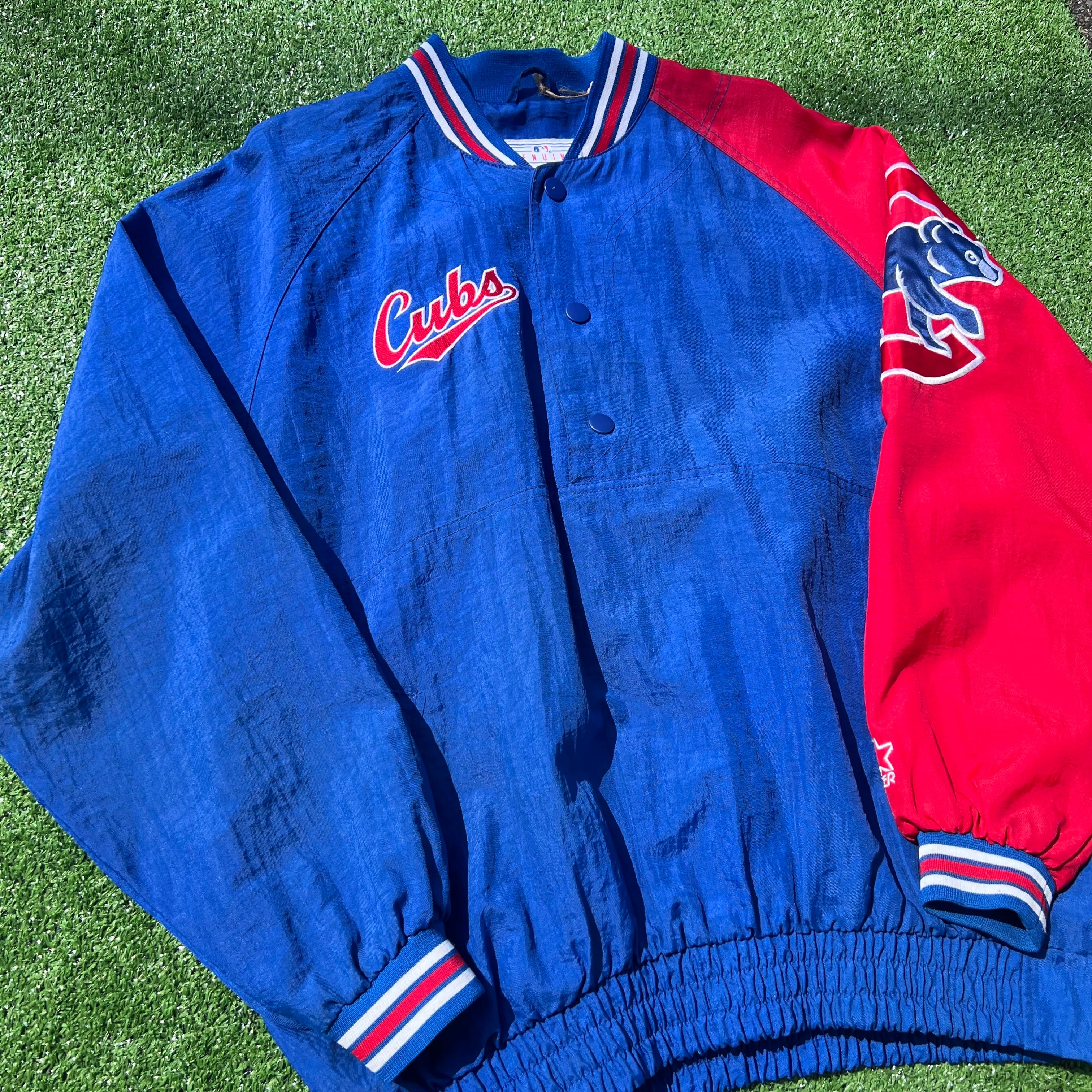 MLB 90s シカゴ・カブス プルオーバー ナイロンジャケット STARTER