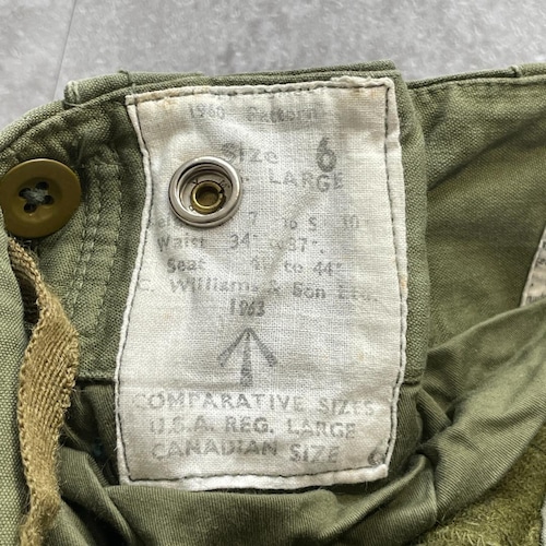 60-70s イギリス軍実物 P1960 ライナー付き w31 詳細写真12