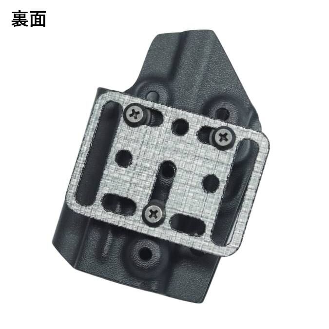 六七五 SI SMP GBB 専用 カイデックスホルスター 右用 Blackカラー