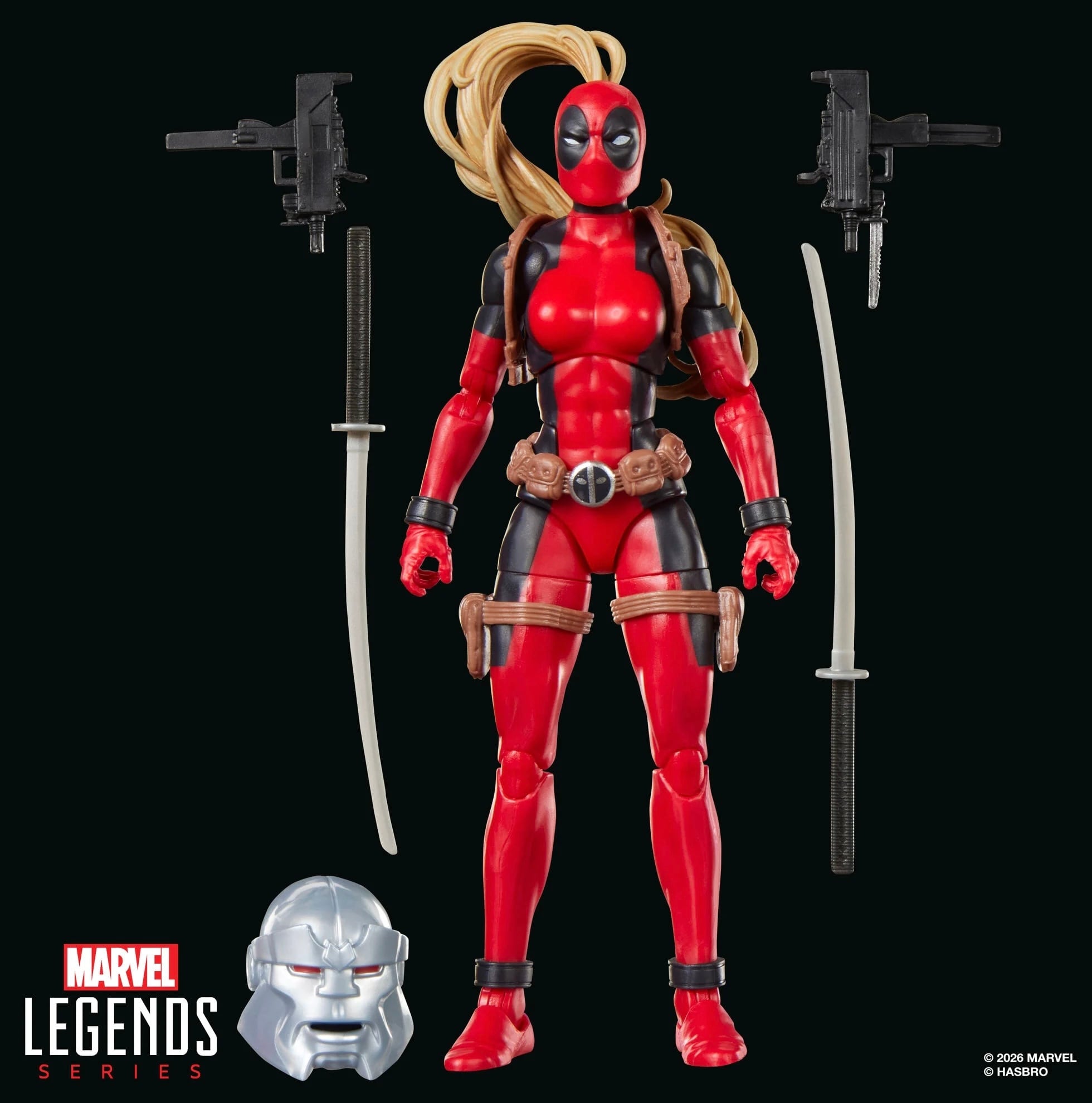 Hasbro Marvel Legends Lady Deadpool Action Figure (Marvel's Box